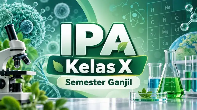 IPA Kelas X Semester Ganjil (IPA1001)