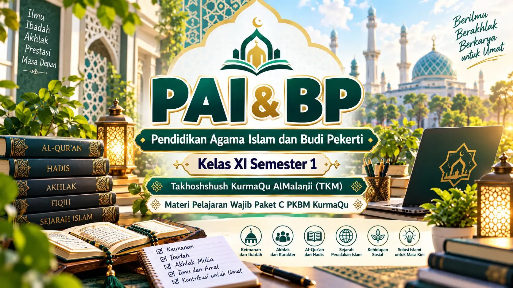 Pendidikan Agama Islam dan Budi Pekerti Kelas XI Semester Ganjil (PAIBP1101)